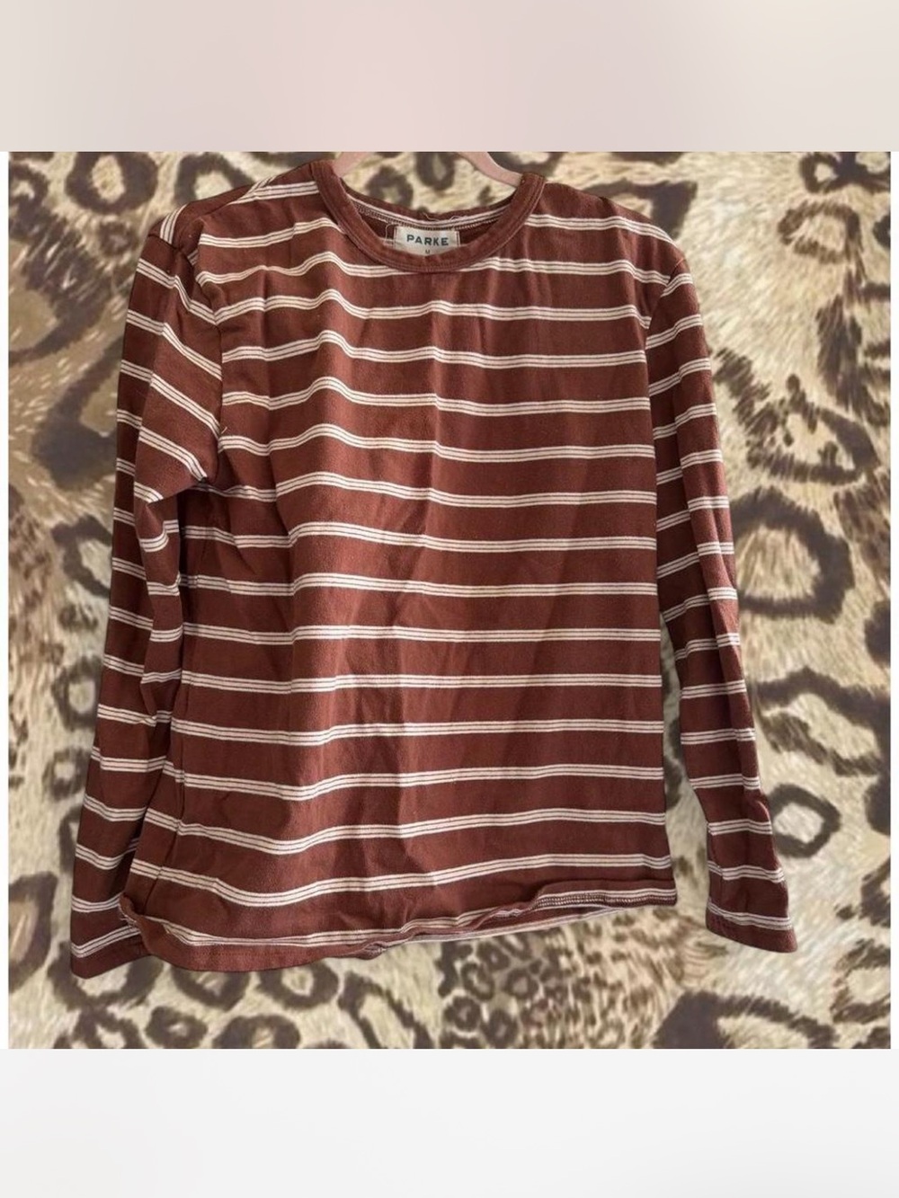 Parke Women's Long-Sleeve Striped Tee